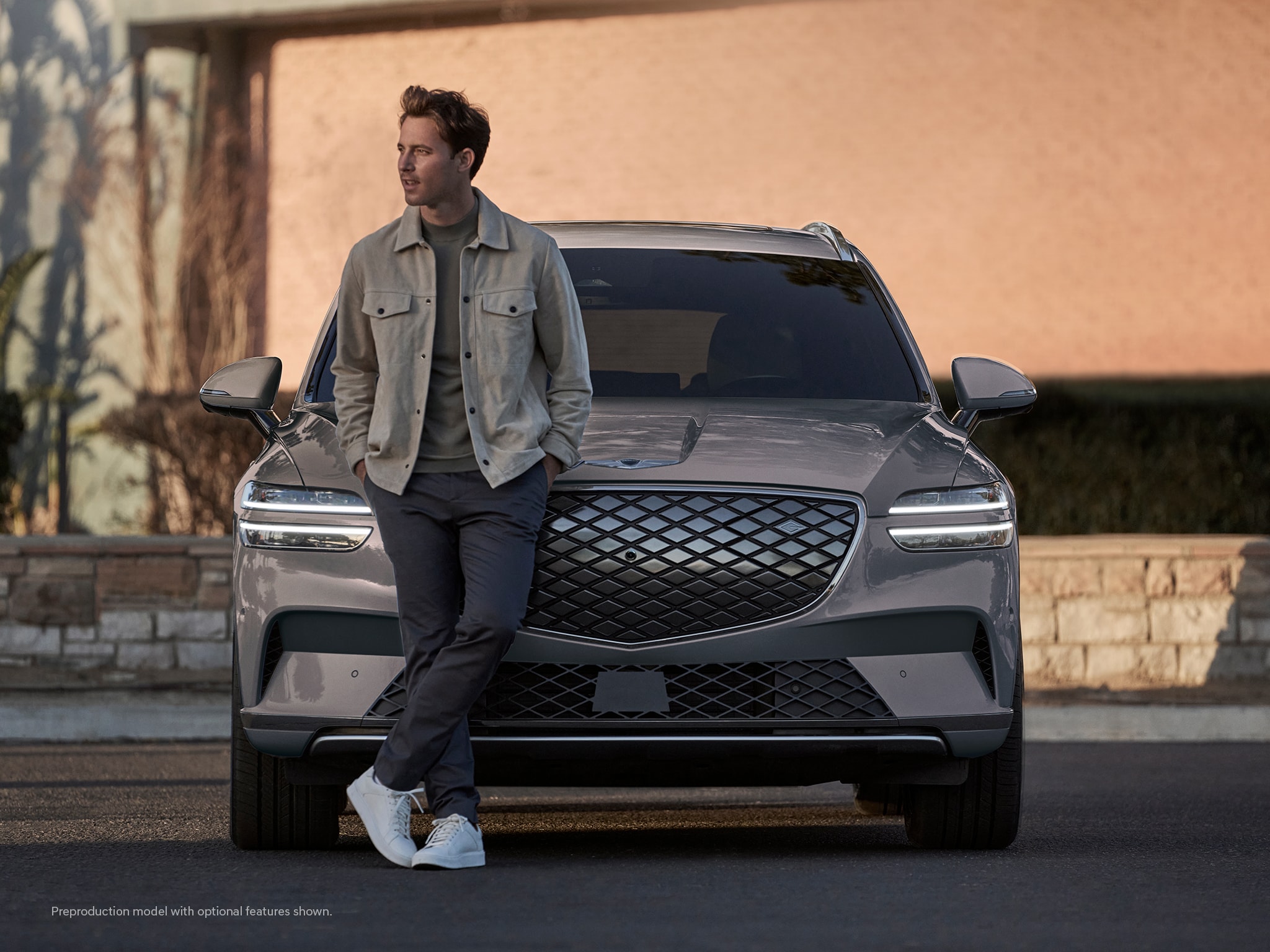 2023 Genesis Electrified GV70 shown