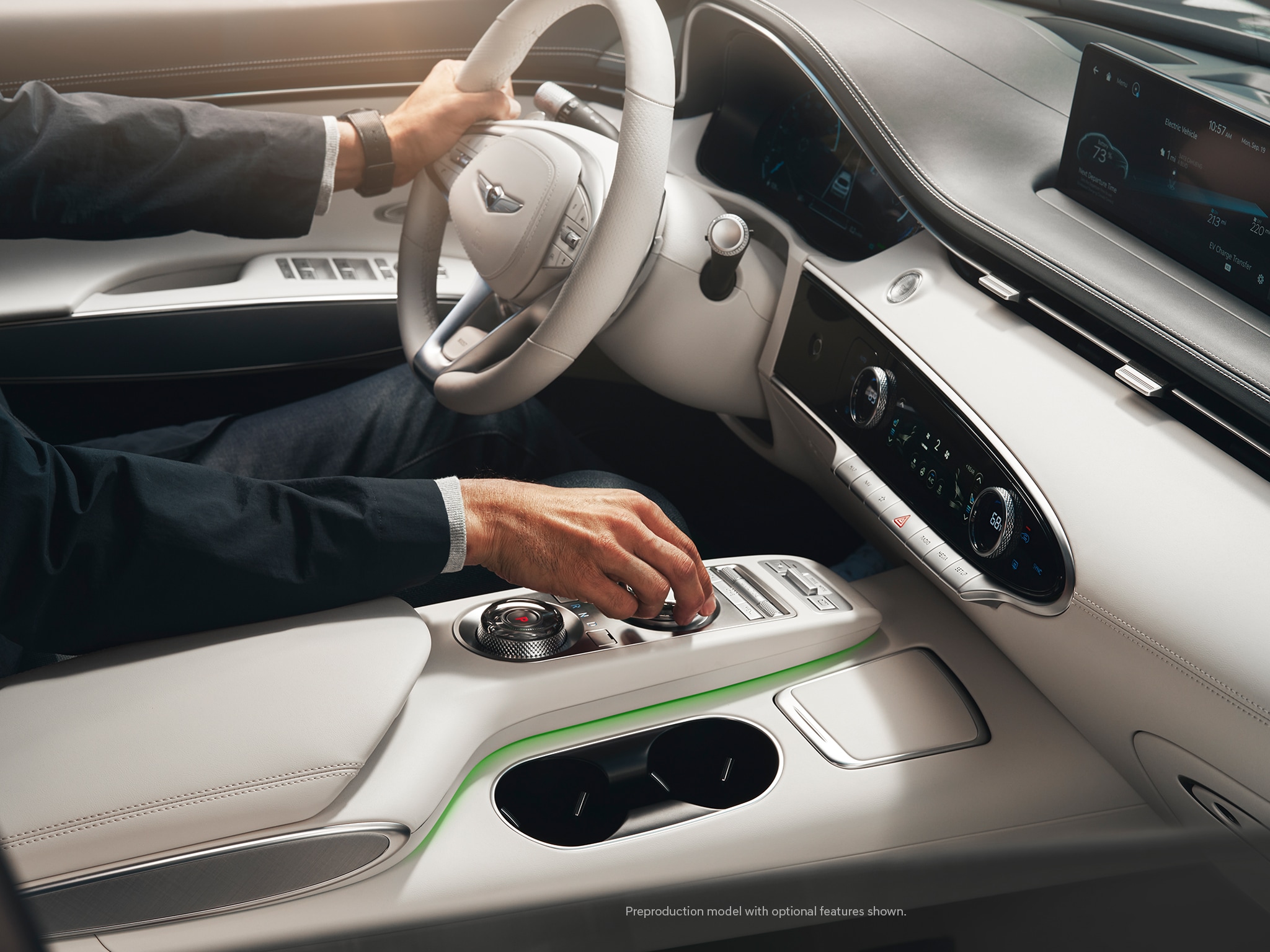 2023 Genesis Electrified GV70 shown